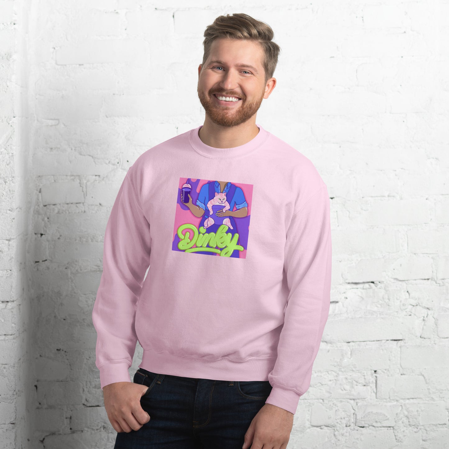 Dinky Cat Unisex Sweatshirt